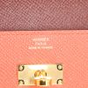 Portefeuille Hermès en cuir epsom rouge - Detail D3 thumbnail