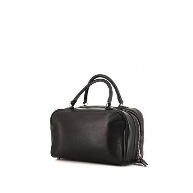 Bolso Hermes V en cuero epsom negro