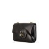 Sac porté épaule Hermès Sandrine en cuir box noir - 00pp thumbnail