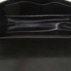 Hermès Sandrine shoulder bag in black box leather - Detail D2 thumbnail