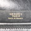 Sac bandoulière Hermes Balle De Golf en cuir box noir - Detail D3 thumbnail