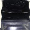 Sac porté épaule Hermès Chantilly en cuir box bleu-nuit - Detail D3 thumbnail