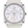 Bell & Ross BRS98 watch in white ceramic and stainless steel Circa  2010 - 00pp thumbnail