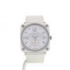 Bell & Ross BRS98 watch in white ceramic and stainless steel Circa  2010 - 360 thumbnail