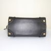 Celine Luggage handbag in black leather - Detail D4 thumbnail