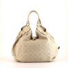 Louis Vuitton L handbag in cream color mahina leather - 360 thumbnail