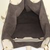 Louis Vuitton L handbag in cream color mahina leather - Detail D2 thumbnail