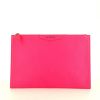 Bolsito de mano Givenchy Antigona en cuero granulado rosa - 360 thumbnail