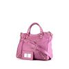 Balenciaga Velo handbag in pink leather - 00pp thumbnail