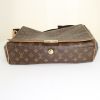 Louis Vuitton Abbesses shoulder bag in brown monogram canvas and natural leather - Detail D4 thumbnail