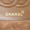 Sac à main Chanel Timeless en daim marron-chocolat - Detail D4 thumbnail