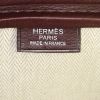 Hermès Hebdo shopping bag in brown Tadelakt leather - Detail D4 thumbnail