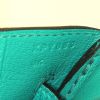 Borsa Hermes Birkin 30 cm in pelle Epsom Bleu Paon - Detail D4 thumbnail
