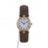 Reloj Cartier Vendôme de 3 oros Circa  1990 - 360 thumbnail