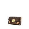 Bolsito de mano Louis Vuitton Etoile City en lona Monogram marrón y cuero natural - 00pp thumbnail