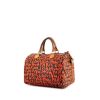 Louis Vuitton Speedy Editions Limitées handbag in brown and orange monogram canvas and natural leather - 00pp thumbnail
