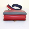 Gucci Queen Margaret handbag in white, red and blue tricolor leather - Detail D4 thumbnail