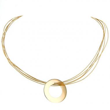 Collar Dinh Van Cible en oro amarillo