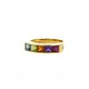 H. Stern Rainbow ring in yellow gold,  colored stones and diamond - 00pp thumbnail