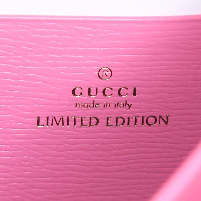 Borsa a tracolla Gucci Dionysus in pelle bianca con decoro floreale - Detail D3