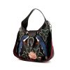 Gucci Dionysus bag worn on the shoulder or carried in the hand in black leather - 00pp thumbnail