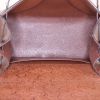 Hermes Kelly 20 cm handbag in brown ostrich leather - Detail D3 thumbnail