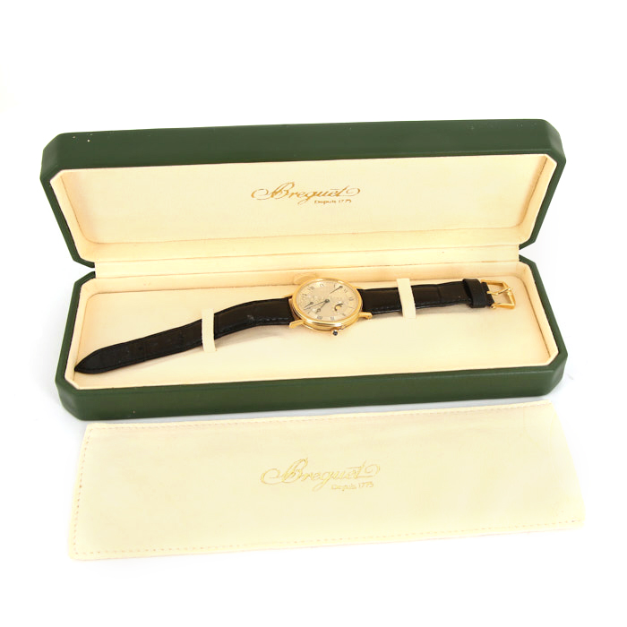 Breguet Classic Complications watch in 18k yellow gold Ref:  3130 Circa  1990
