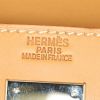 Bolso de mano Hermes Kelly 32 cm en cuero Chamonix color oro - Detail D4 thumbnail