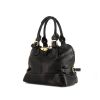 Chloé handbag in black grained leather - 00pp thumbnail