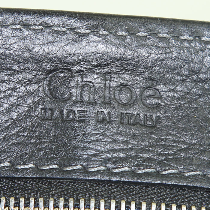 Borsa Chloé in pelle martellata nera - Detail D3