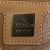 Fendi Baguette handbag in beige monogram canvas and beige leather - Detail D3 thumbnail