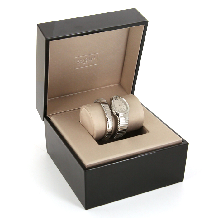Bulgari Serpenti watch in stainless steel Circa 2010 - Detail D2