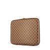 Pochette Louis Vuitton en toile damier marron - 00pp thumbnail