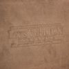 Pochette Louis Vuitton en toile damier marron - Detail D3 thumbnail