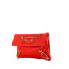 Balenciaga pouch in red leather - 00pp thumbnail
