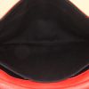 Balenciaga pouch in red leather - Detail D2 thumbnail