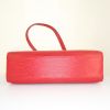 Sac cabas Louis Vuitton Dupleix  en cuir épi rouge - Detail D4 thumbnail