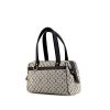 Louis Vuitton Joséphine small model handbag in grey blue monogram canvas Idylle and blue leather - 00pp thumbnail