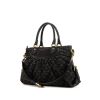 Louis Vuitton Neo Cabby handbag in grey monogram denim canvas and black leather - 00pp thumbnail