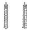 Orecchini pendenti semi-flessibile Chopard in oro bianco e diamanti - 00pp thumbnail