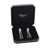 Half-flexible Chopard pendants earrings in white gold and diamonds - Detail D2 thumbnail
