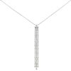 Articulated Chopard necklace in white gold and diamonds - 00pp thumbnail