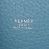 Borsa Hermes Picotin modello medio in pelle togo blu - Detail D3 thumbnail