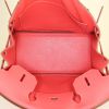 Hermes Birkin 30 cm handbag in pink Pivoine togo leather - Detail D2 thumbnail