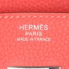 Bolso de mano Hermes Birkin 30 cm en cuero togo rosa Pivoine - Detail D3 thumbnail