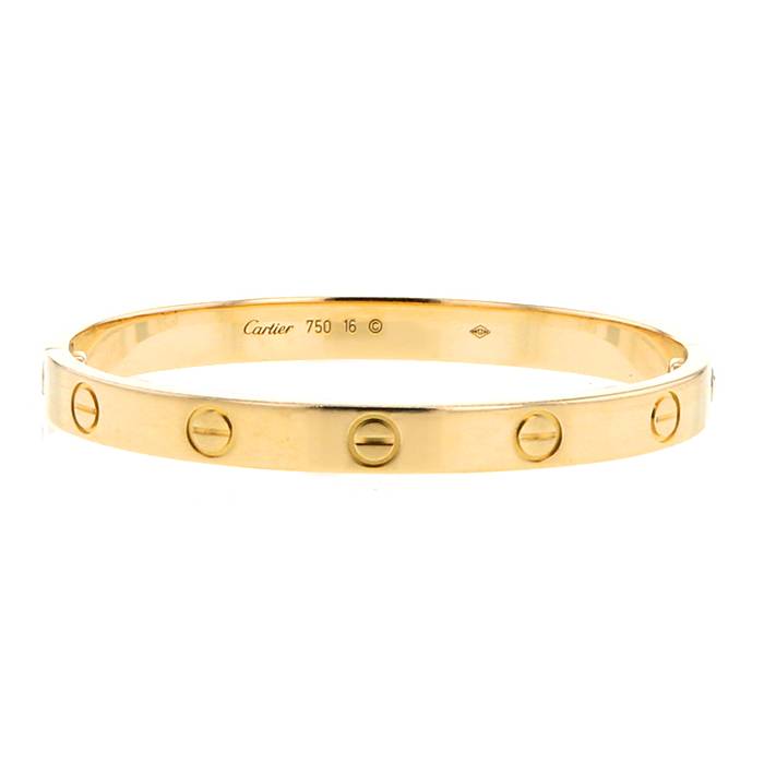 cartier 750 16 bracelet