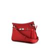 Hermes Jypsiere 31 cm shoulder bag in red togo leather - 00pp thumbnail