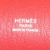 Sac bandoulière Hermes Jypsiere 31 cm en cuir togo rouge - Detail D3 thumbnail
