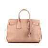 Saint Laurent Sac de jour Souple small model handbag in pink grained leather - 360 thumbnail