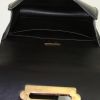 Prada Cahier handbag in black leather - Detail D2 thumbnail